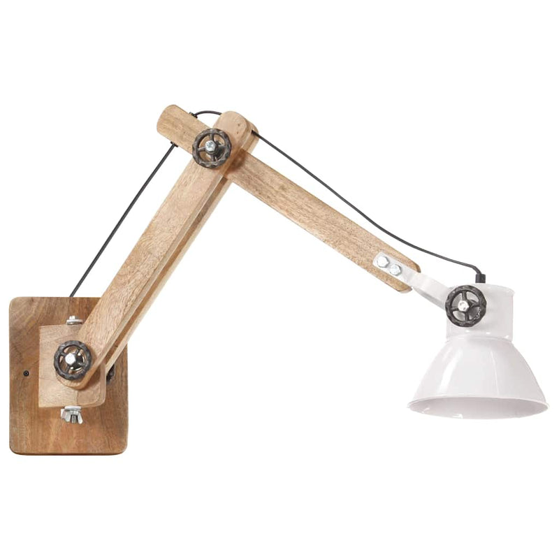 Load image into Gallery viewer, Vidaxl wandlamp industrieel rond e27 wit
