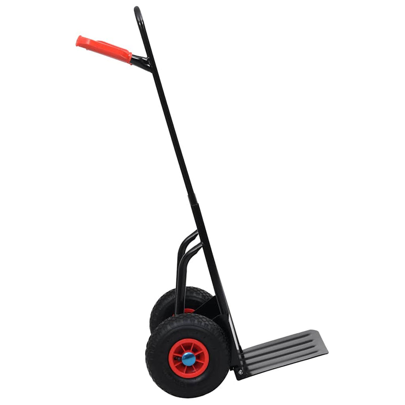 Load image into Gallery viewer, Vidaxl steekwagen telescopisch 200 kg zwart en rood
