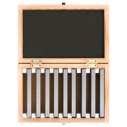 Vidaxl parallelplaatjes 18 st 100 mm 10-42 mm