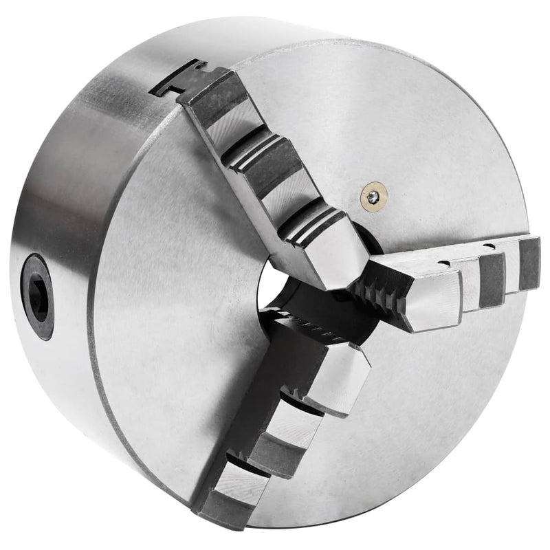 Load image into Gallery viewer, Vidaxl klauwplaat met 3 bekken zelfcentrerend 160 mm staal
