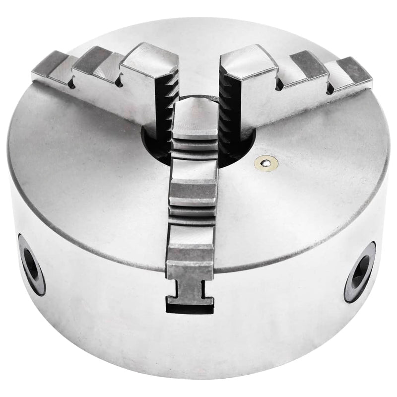 Load image into Gallery viewer, Vidaxl klauwplaat met 3 bekken zelfcentrerend 160 mm staal
