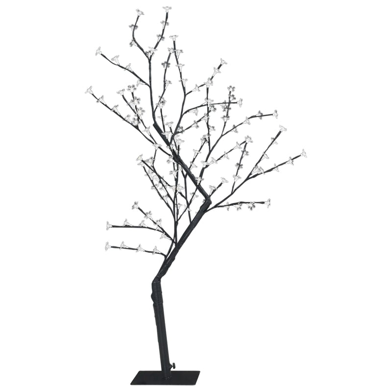 Load image into Gallery viewer, VidaXL Kerstboom 128 LED's warmwit licht kersenbloesem 120 cm
