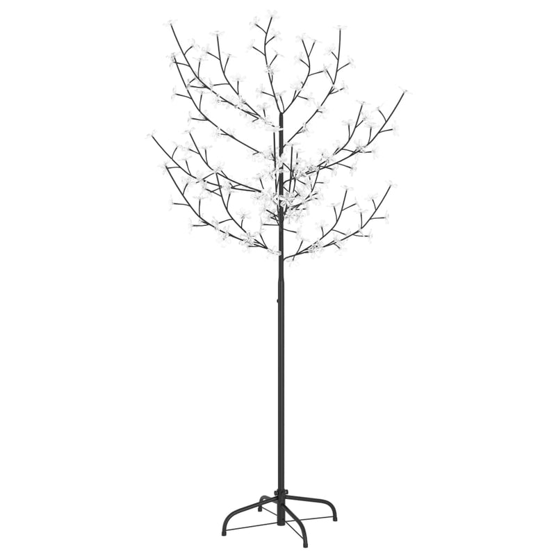 Load image into Gallery viewer, VidaXL Kerstboom 120 LED's koudwit licht kersenbloesem 150 cm
