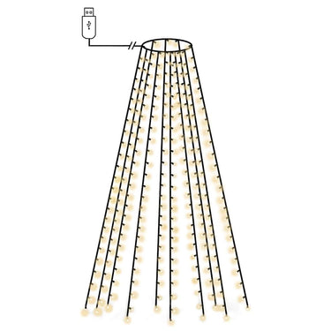 Vidaxl kerstboomverlichting met 250 led's net 250 cm