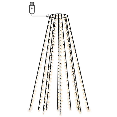 Vidaxl kerstboomverlichting met 300 led's net 300 cm