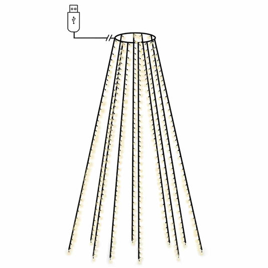 Vidaxl kerstboomverlichting met 400 led's net 400 cm