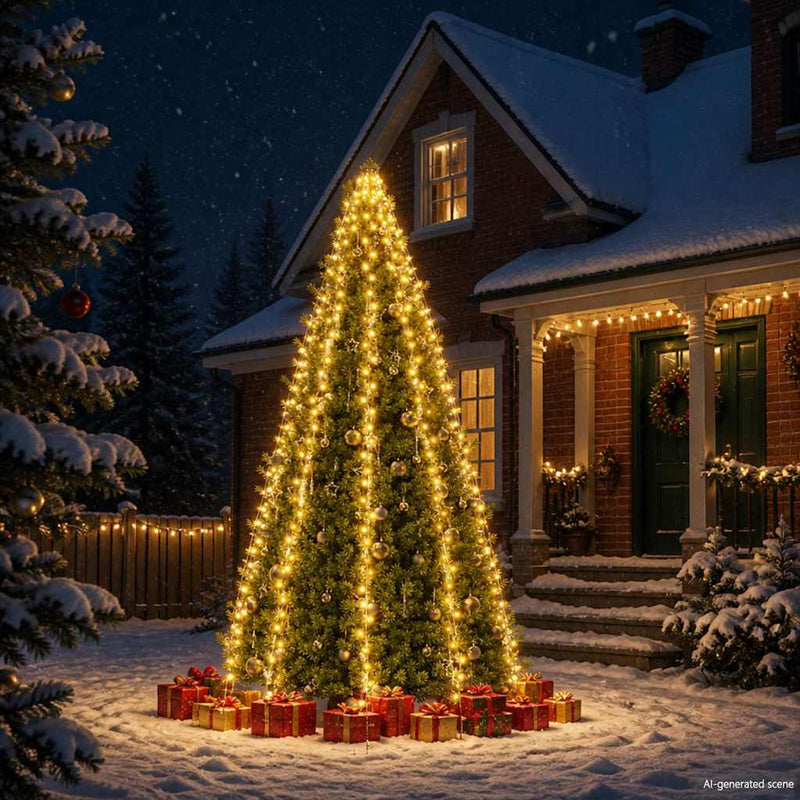 Load image into Gallery viewer, Vidaxl kerstboomverlichting met 400 led's net 400 cm

