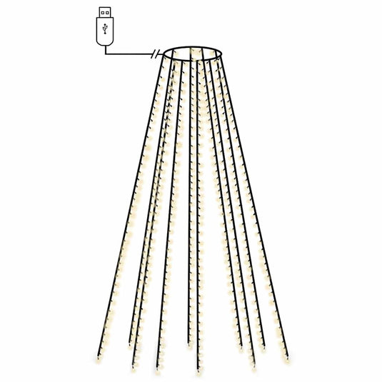 Vidaxl kerstboomverlichting met 500 led's net 500 cm