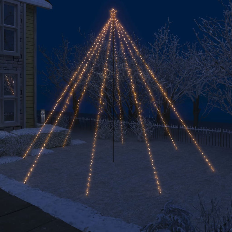 Load image into Gallery viewer, Vidaxl kerstboomverlichting waterval binnen buiten 800 led's 5 m
