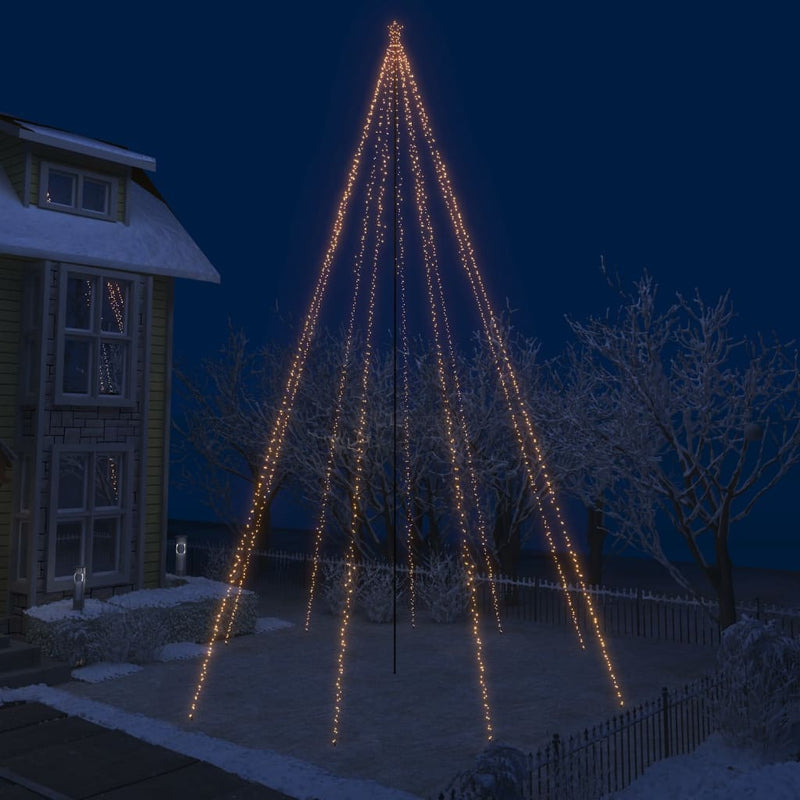 Load image into Gallery viewer, Vidaxl kerstboomverlichting waterval binnen buiten 1300 led's 8 m
