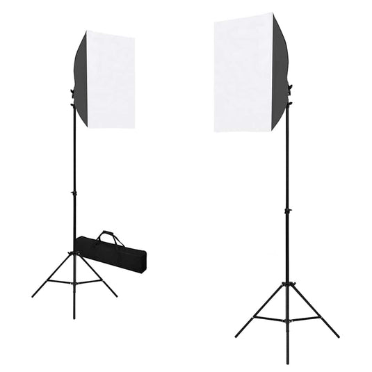 Vidaxl fotostudioset met softboxlampen en achtergrond