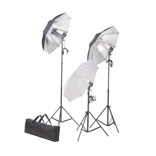 Vidaxl fotostudioset met verlichtingsset en achtergrond