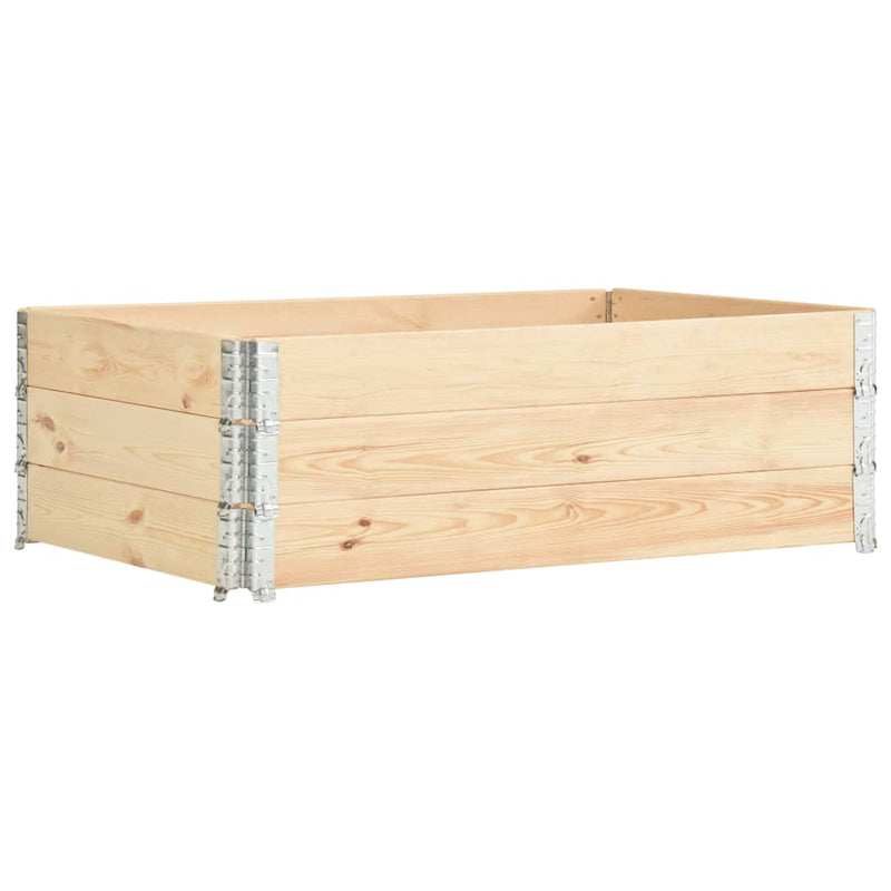 Load image into Gallery viewer, Vidaxl 3 st plantenbakken verhoogd 50x150 cm massief grenenhout
