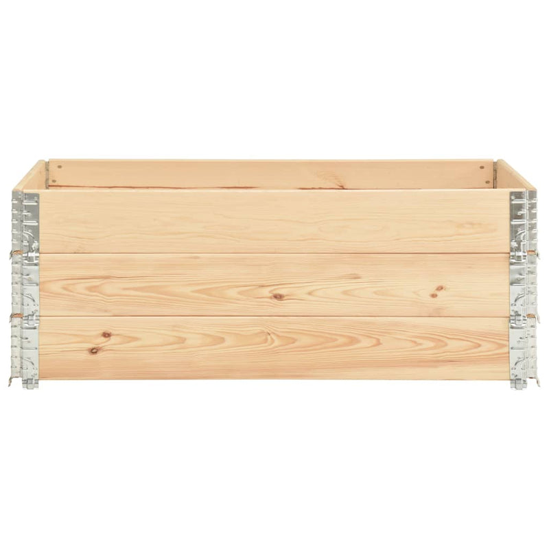Load image into Gallery viewer, Vidaxl 3 st plantenbakken verhoogd 50x150 cm massief grenenhout
