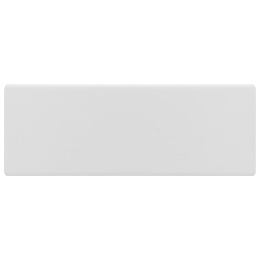 Vidaxl wastafel met overloop vierkant 41x41 cm keramiek matwit