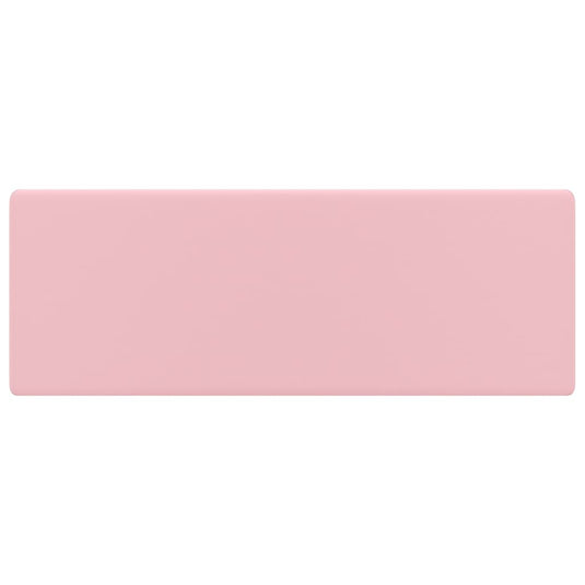 Vidaxl wastafel met overloop vierkant 41x41 cm keramiek matroze