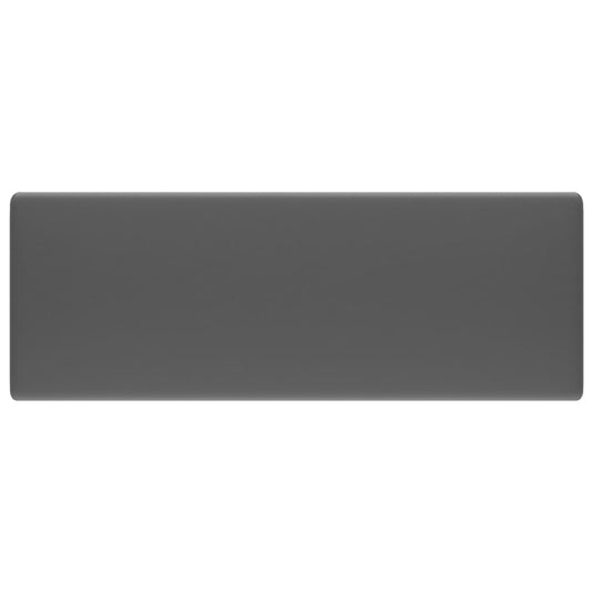 Vidaxl wastafel met overloop vierkant 41x41cm keramiek mat donkergrijs