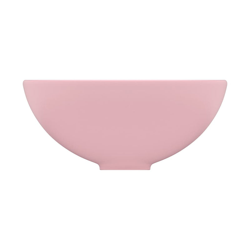 Load image into Gallery viewer, Vidaxl wastafel rond 32,5x14 cm keramiek matroze
