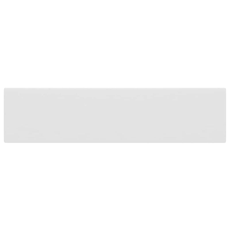 Load image into Gallery viewer, Vidaxl wastafel met overloop keramiek matwit
