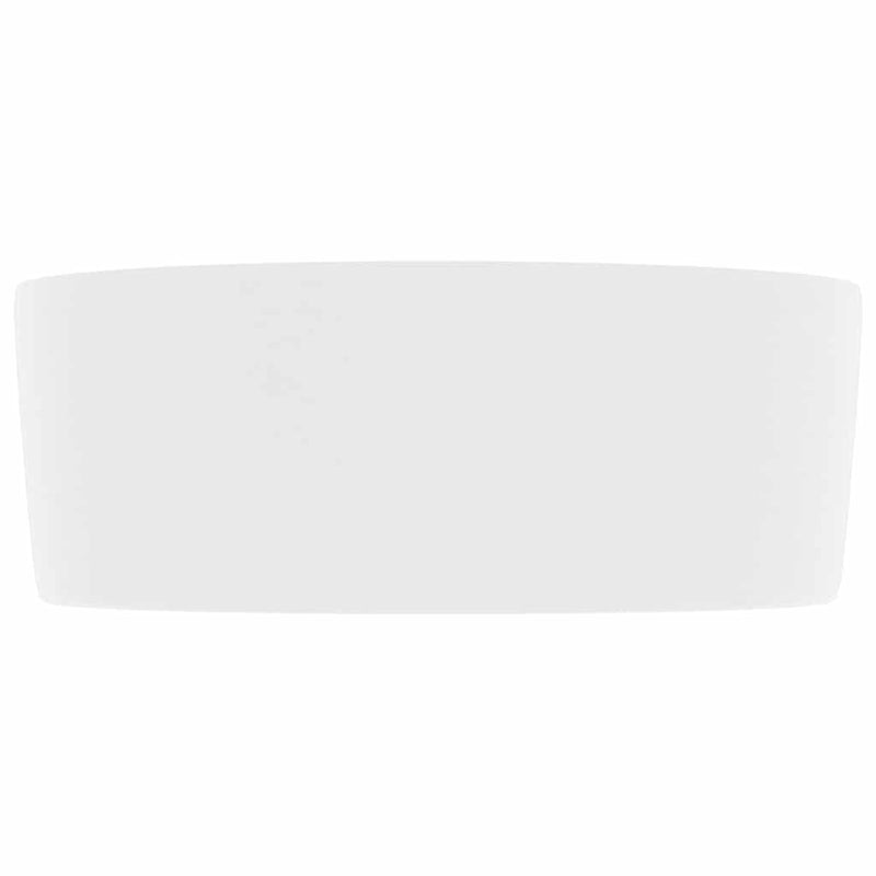 Load image into Gallery viewer, Vidaxl wastafel rond 40x15 cm keramiek matwit
