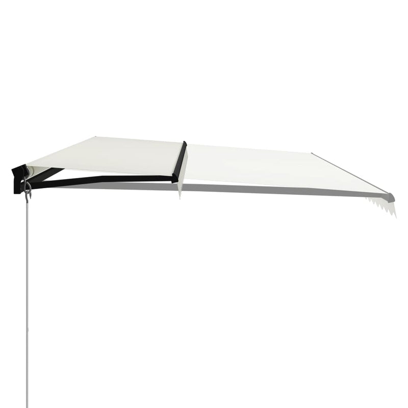 Load image into Gallery viewer, VidaXL Luifel handmatig uittrekbaar 600x300 cm crème
