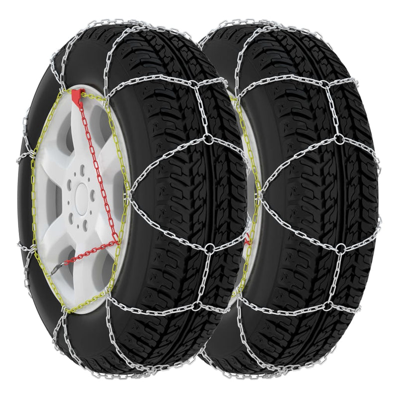 Load image into Gallery viewer, VidaXL Sneeuwkettingen 2 st 9 mm KN120
