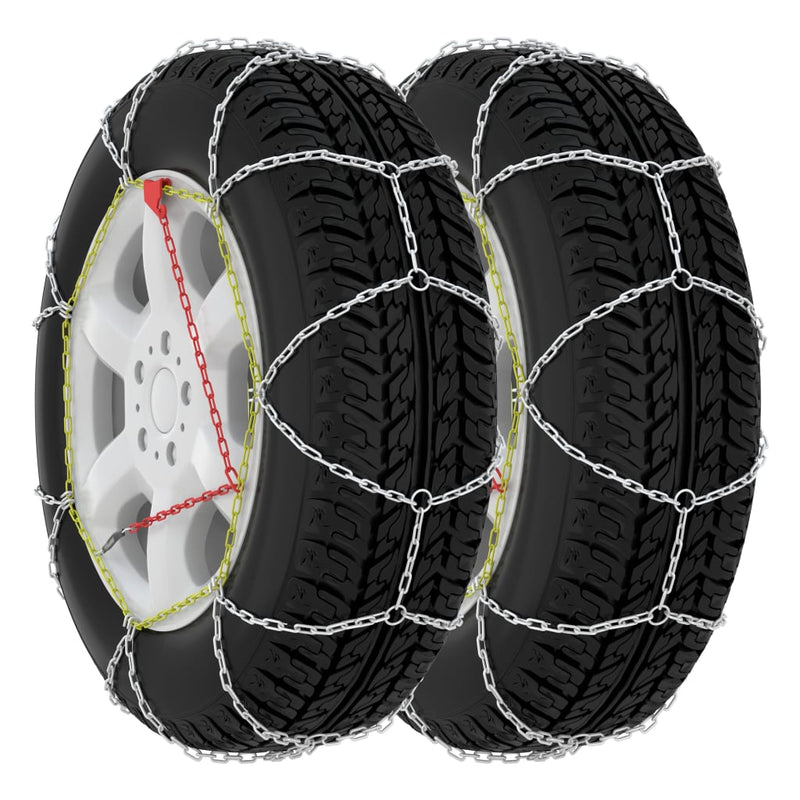 Load image into Gallery viewer, Vidaxl sneeuwkettingen 2 st 16 mm suv 4x4 maat 460
