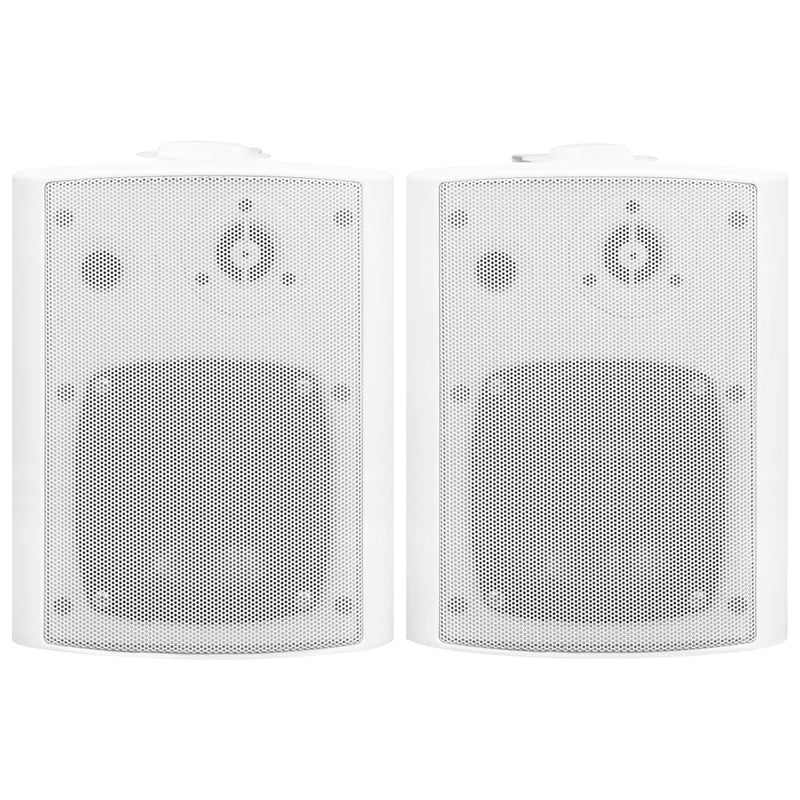 Load image into Gallery viewer, Vidaxl stereoluidsprekers wandgemonteerd 2 st 100 w wit
