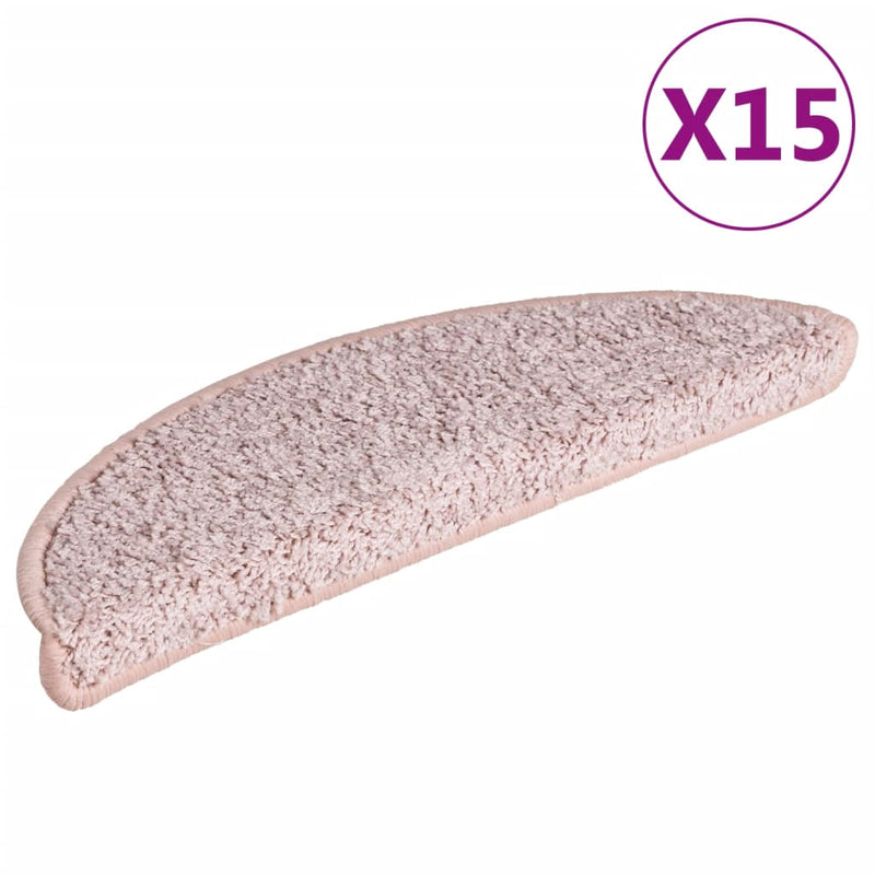 Load image into Gallery viewer, Vidaxl trapmatten 15 st 65x21x4 cm lichtroze
