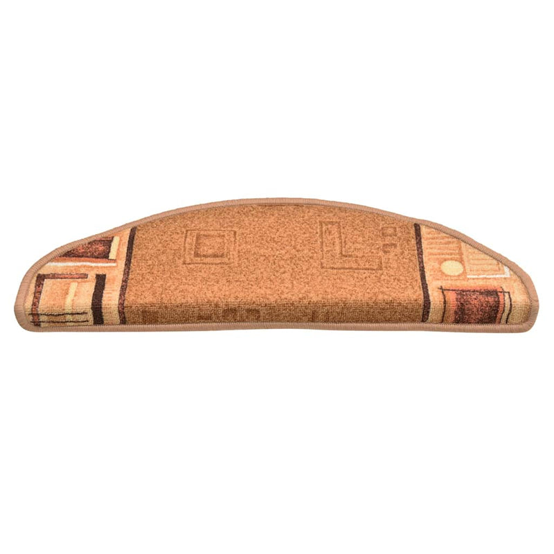 Load image into Gallery viewer, Vidaxl trapmatten zelfklevend 15 st 65x21x4 cm beige
