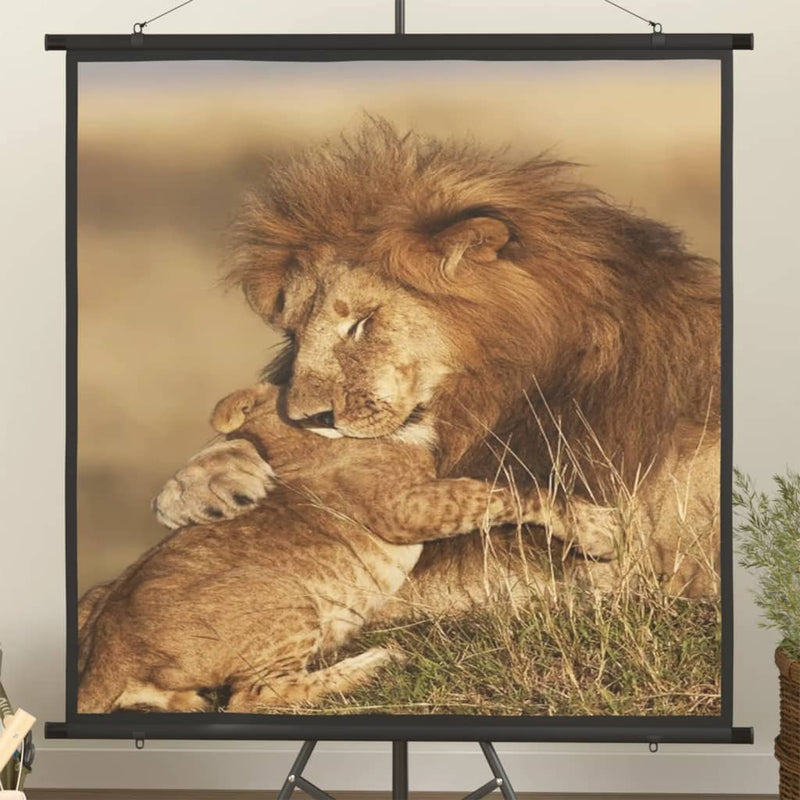Load image into Gallery viewer, VidaXL Projectiescherm 1:1 72''
