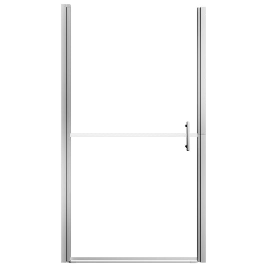 Vidaxl douchedeur mat 91x195 cm gehard glas