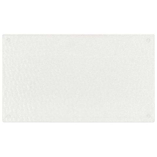 Vidaxl snijplanken 2 st met transparant bubbelpatroon gehard glas