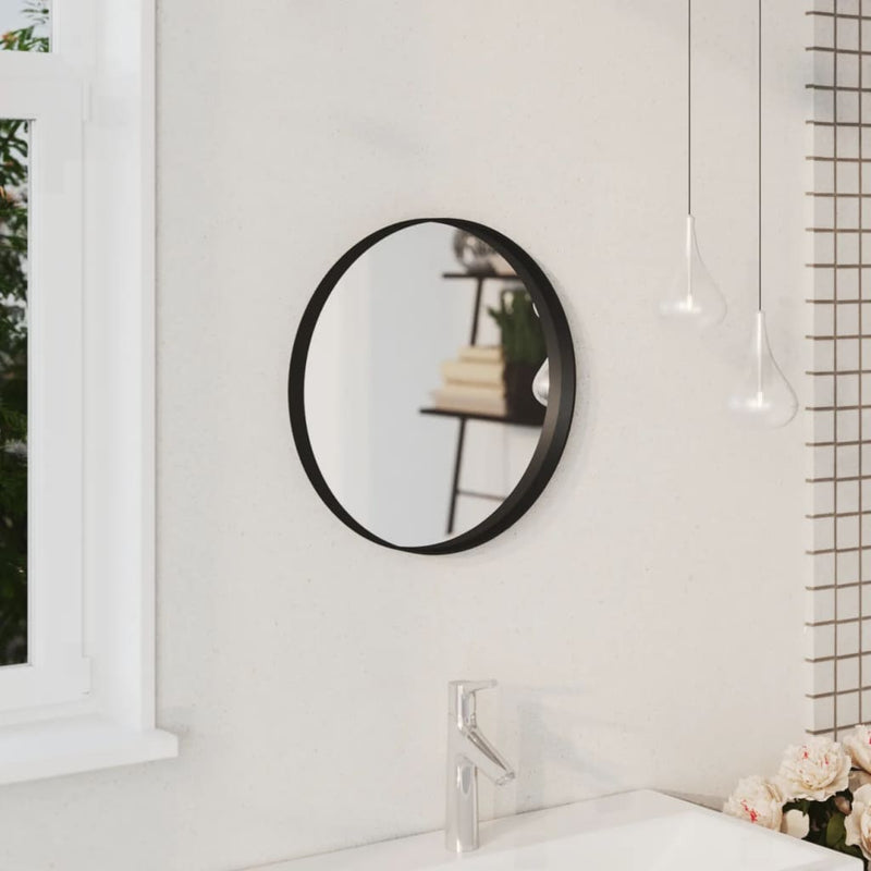 Load image into Gallery viewer, Vidaxl wandspiegel 40 cm zwart
