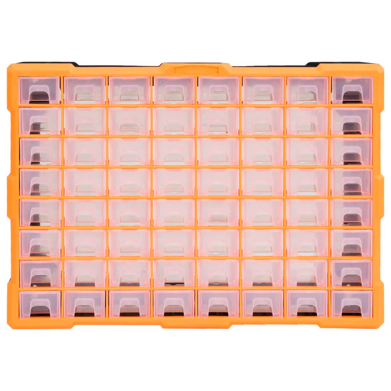 Load image into Gallery viewer, Vidaxl organiser met 64 lades 52x16x37,5 cm
