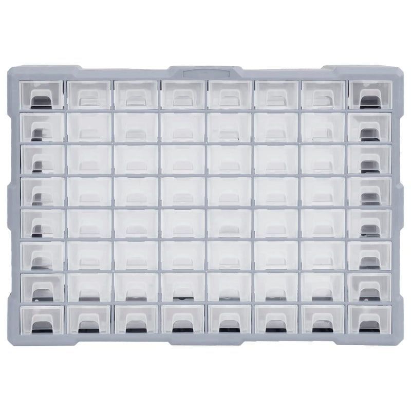 Load image into Gallery viewer, Vidaxl organiser met 64 lades 52x16x37,5 cm
