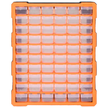 Vidaxl organiser met 60 lades 38x16x47,5 cm