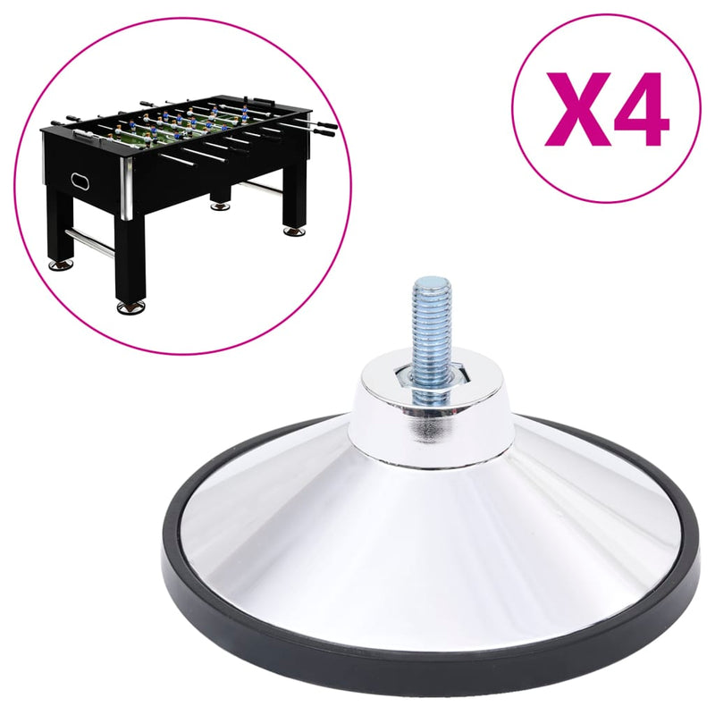 Load image into Gallery viewer, Vidaxl voetbaltafelpoten 4 st chroom m10
