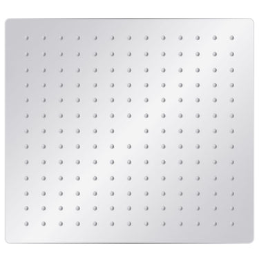 Vidaxl regendouchekop vierkant 30x30 cm roestvrij staal 304