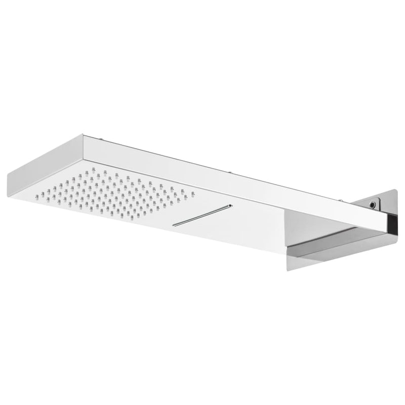 Load image into Gallery viewer, Vidaxl wanddouchekop roestvrij staal 201 zilverkleurig
