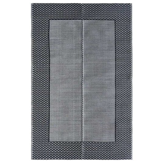 Vidaxl buitenkleed arakil 160x230 cm pp grijs