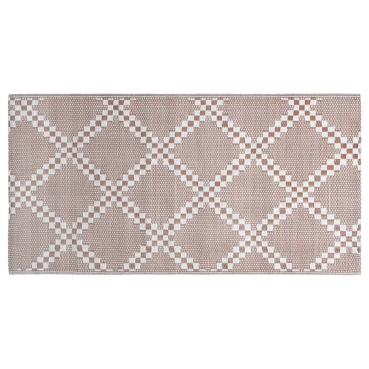 Vidaxl buitenkleed arakil 160x230 cm pp bruin