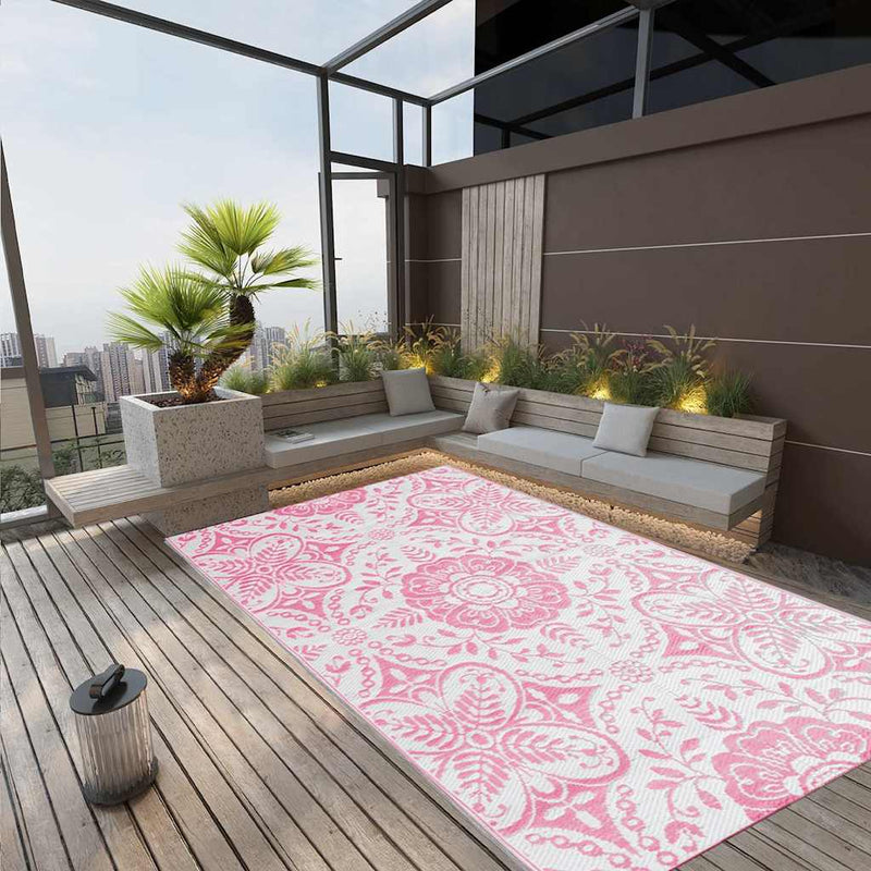 Load image into Gallery viewer, Vidaxl buitenkleed arakil 160x230 cm pp roze
