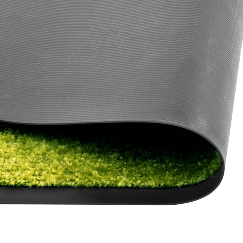 Load image into Gallery viewer, Vidaxl deurmat wasbaar 60x90 cm groen

