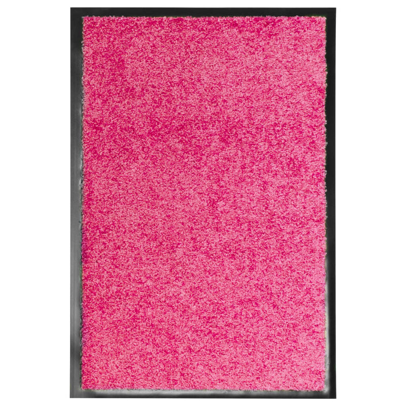 Load image into Gallery viewer, Vidaxl deurmat wasbaar 40x60 cm roze
