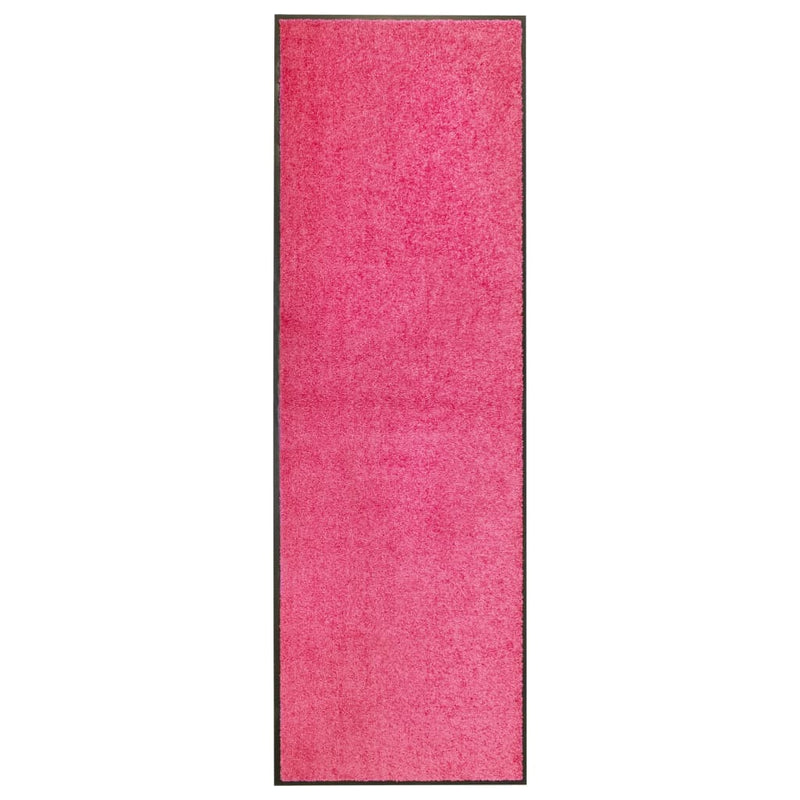 Load image into Gallery viewer, Vidaxl deurmat wasbaar 60x180 cm roze
