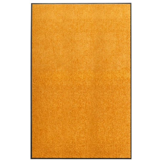 Vidaxl deurmat wasbaar 120x180 cm oranje