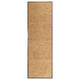 Vidaxl deurmat wasbaar 60x180 cm crème