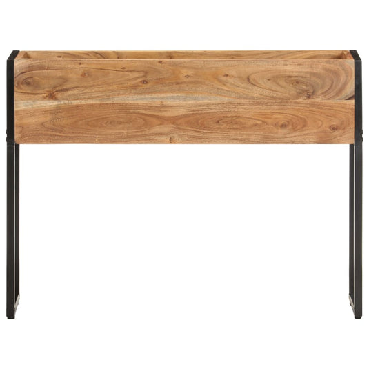 Vidaxl plantenbak 90x20x68 cm massief acaciahout