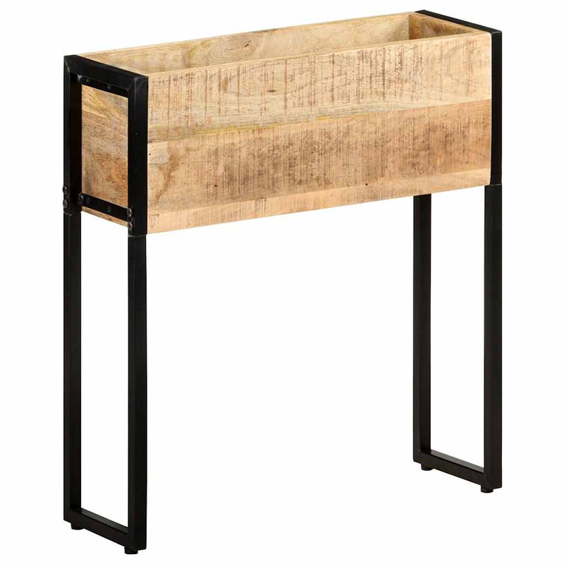 Load image into Gallery viewer, Vidaxl plantenbak 60x20x68 cm ruw mangohout

